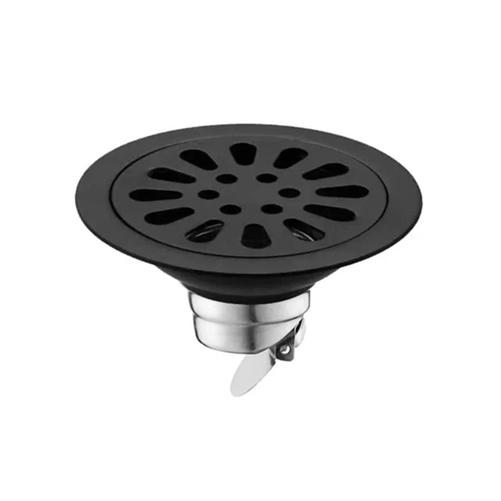 Drain de sol de douche anti-refoulement inox pour une salle de bain moderne et sereine