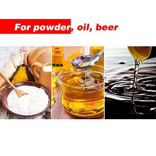 Funil de aço inoxidável para ferramentas de cozinha Funil de frasco para canalização de grãos de óle