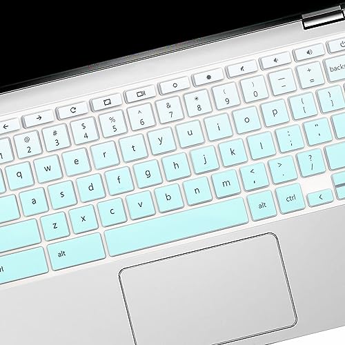 Protector de teclado para Dell Chromebook 11.6 a 14 US MintGreen miniatura 4