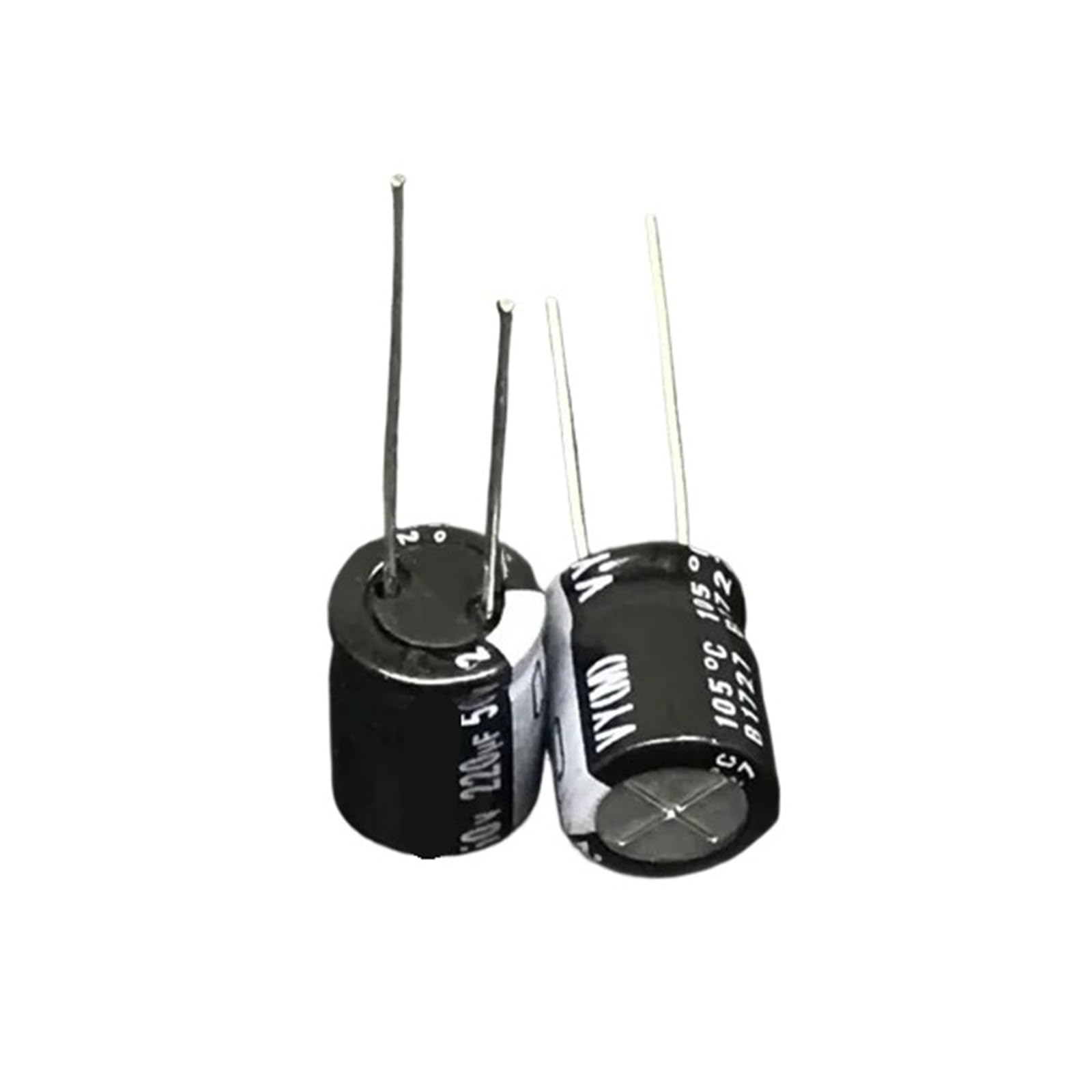 Condensateurs électrolytiques 220uF 50V série VY pour réparer un écran qui ne s'allume plus
