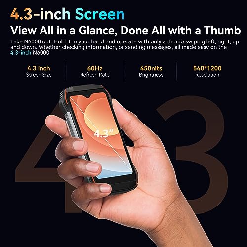 Blackview US2023YQ-N6000-BLACK 4.3 Inch Mini Mobile Phone, N6000 Rugged Phones Unlocked thumb #2