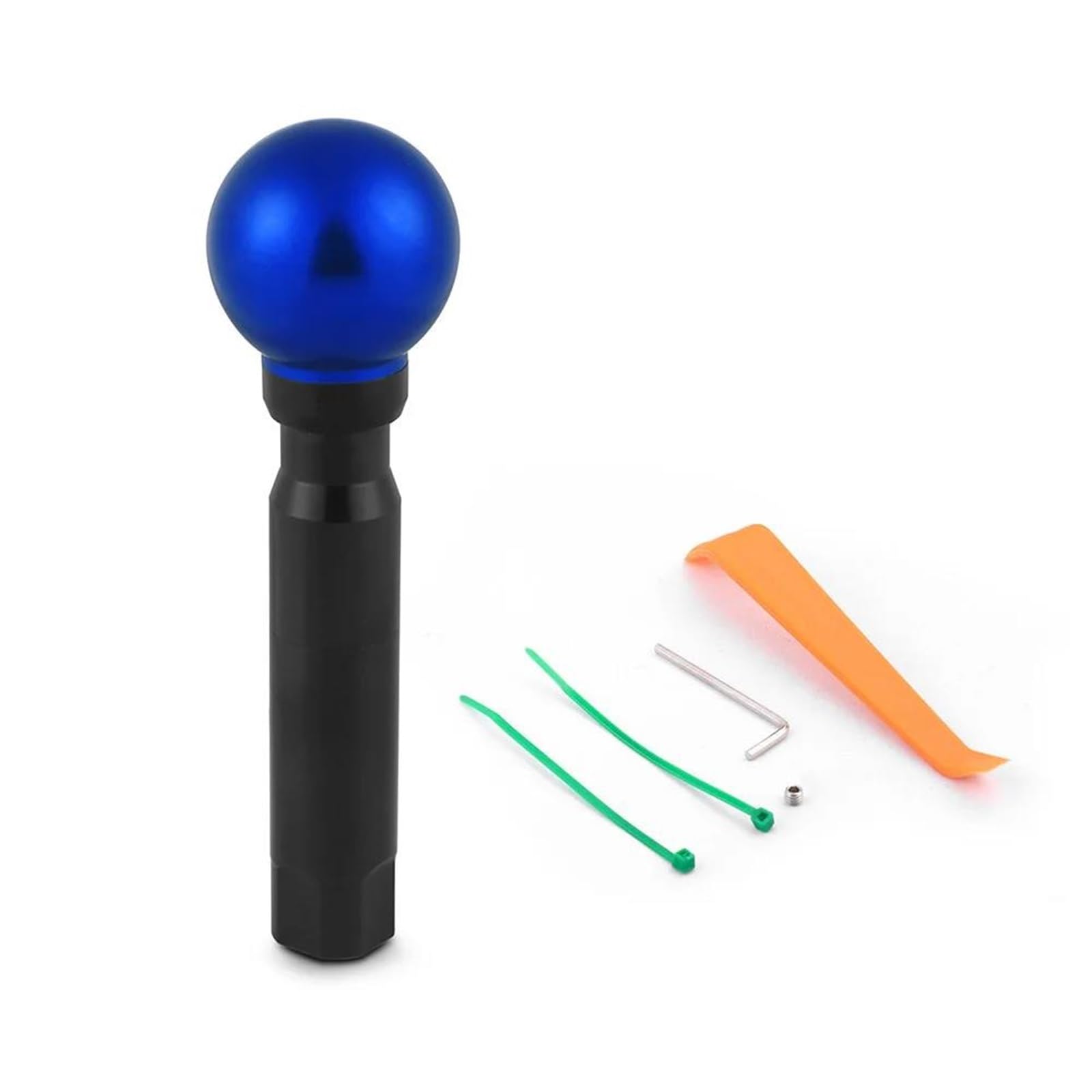 Fsozdbbpl Blue Automotive Parts Gear Shift Knob Shifter Lever Knob At Gearstick Lever Handle For Honda For Jazz 2014-2020(Blue)