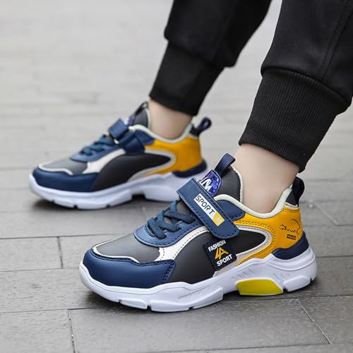 IWIHMIV Toddler Slip On Shoes Girls Kid Tennis Running Shoes, Athletic Walking Sport Lightweight Breathable Sneakers for Boys Girls2