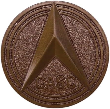 CASC China Aerospace Science and Technology Corporation S 1.1C` GisobW, 1.1 Inches tall, , 