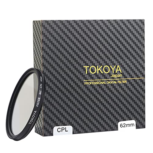 Image of Welborn 62MM Polarising Filter Circular Polarizing CPL - Great Optics, Multi-Coated, Enhanced Color & Contrast and Your Photography