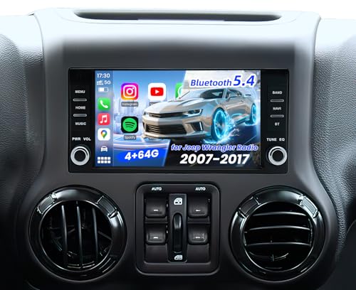 [4G+64G] Car Radio for Jeep Wrangler JK 2007-2017: 7