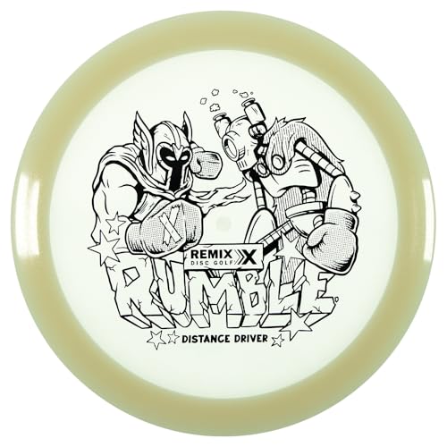 Remix Rumble Disc Golf Distance Driver Glow Plastic 170-179g