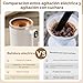Imagen de Viitech Taza de café autoagitable, 400 ml