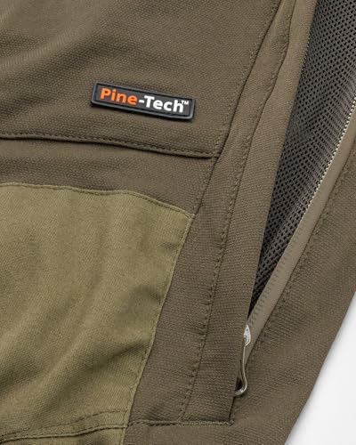 Pinewood Herren Finnveden Hybrid Extrem Hose - Wanderhose Herren - Winddichte und wasserdichte Outdoor Hose mit 4-Wege-Stretch, UV- und Mückenschutz - robust und langlebig