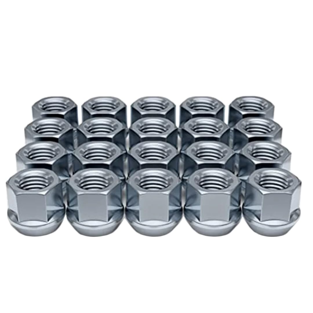 Nakrętki do Kół dla BYD, dla Dodge'a, dla Mitsubishi, 20 szt. nakrętek z otwartym końcem 19mm, sześciokątnych, M12x1,5, M14x1,5, 1/2-20, 9/16-18