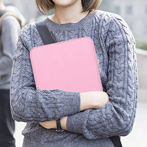 Image of MoKo 9-11 Inch Tablet Sleeve Bag Padded Protetive Carrying Case | Fits New 11inch iPad Air M4, iPad A16 2025, iPad Pro 11 M4, Air 5 /4 /3, iPad 10 /9 /8th Gen, Tab S8 /S9 11 inch, Pink