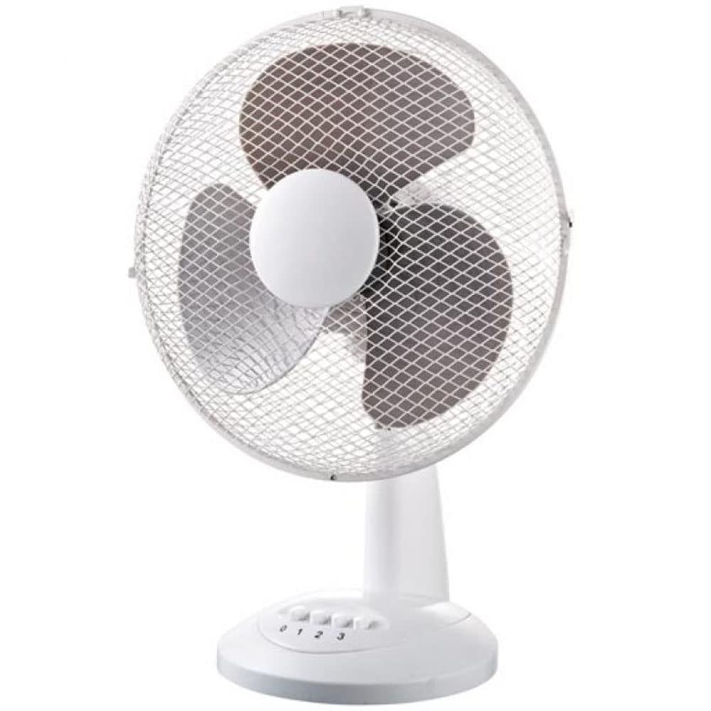 Ventilatore da tavola Portatile con 3 velocità 40w Silenzioso e rinfrescante