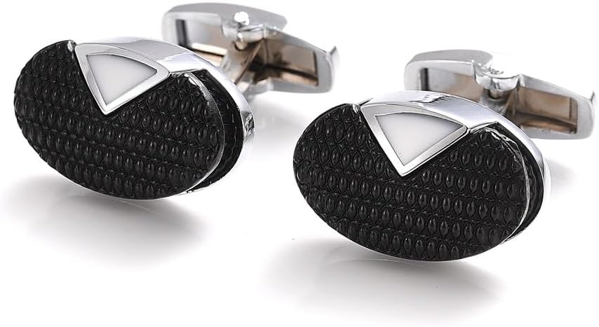 Personality Two Color Cufflinks Men's Formal French Cuff Button Shirt Cufflinks