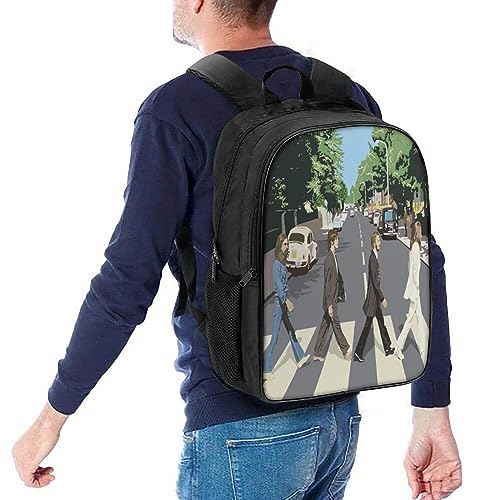 CSTAL The Beatles Sac À Dos Enfant Rock Band Boucle De Réglage Cartable Garcons Filles Adolescents Pour La Ecole Primaire Sac Ecole Respirant Pour Enfants 16inch - Les Beatles, Paul McCartney, John Lennon, RIngo Starr, George Harrison CSTAL The Beatles Sac À Dos Enfant Rock Band Boucle De Réglage Cartable Garcons Filles Adolescents Pour La Ecole Primaire Sac Ecole Respirant Pour Enfants 16inch – Image 6