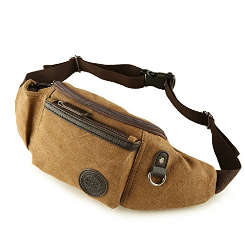Sac en toile décontracté style coréen avec sangle ajustable homme