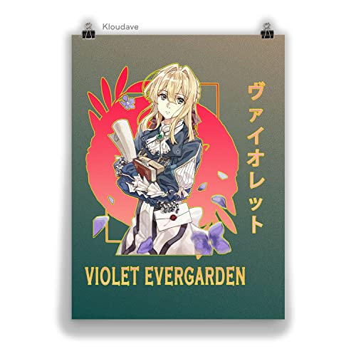 Violet Anime Manga Poster Evergarden Light Novel Merch Art Wall Decoration - 018