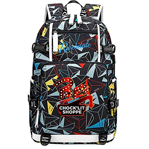 Mochila Riverdale Mochila para Niños Y Niñas Mochila con Patrón De Serpiente Mochilas Escolares para Adolescentes con USB para Hombres Y Mujeres Mochilas Informales Style23