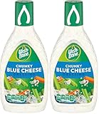 Wish-Bone Chunky Blue Cheese Salad Dressing, 15 FL OZ (Pack of 2)