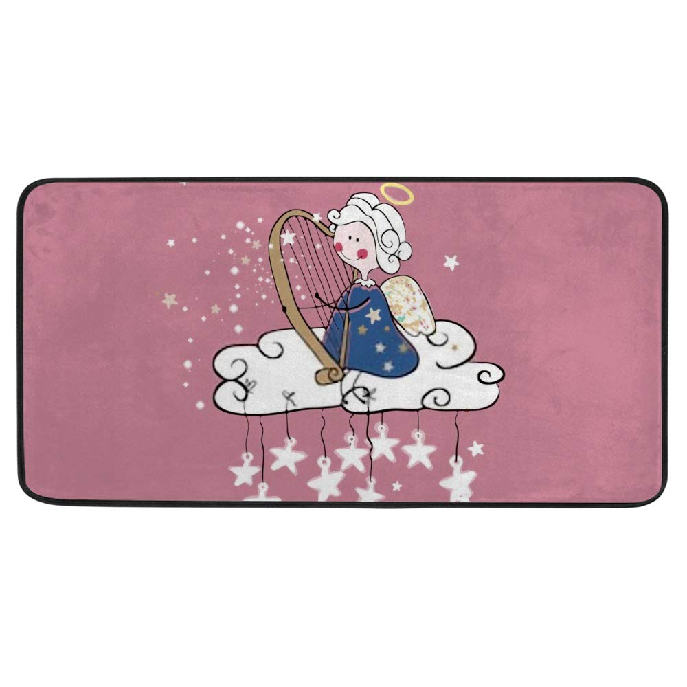 Tapis de cuisine antidérapant grand format imperméable lavable