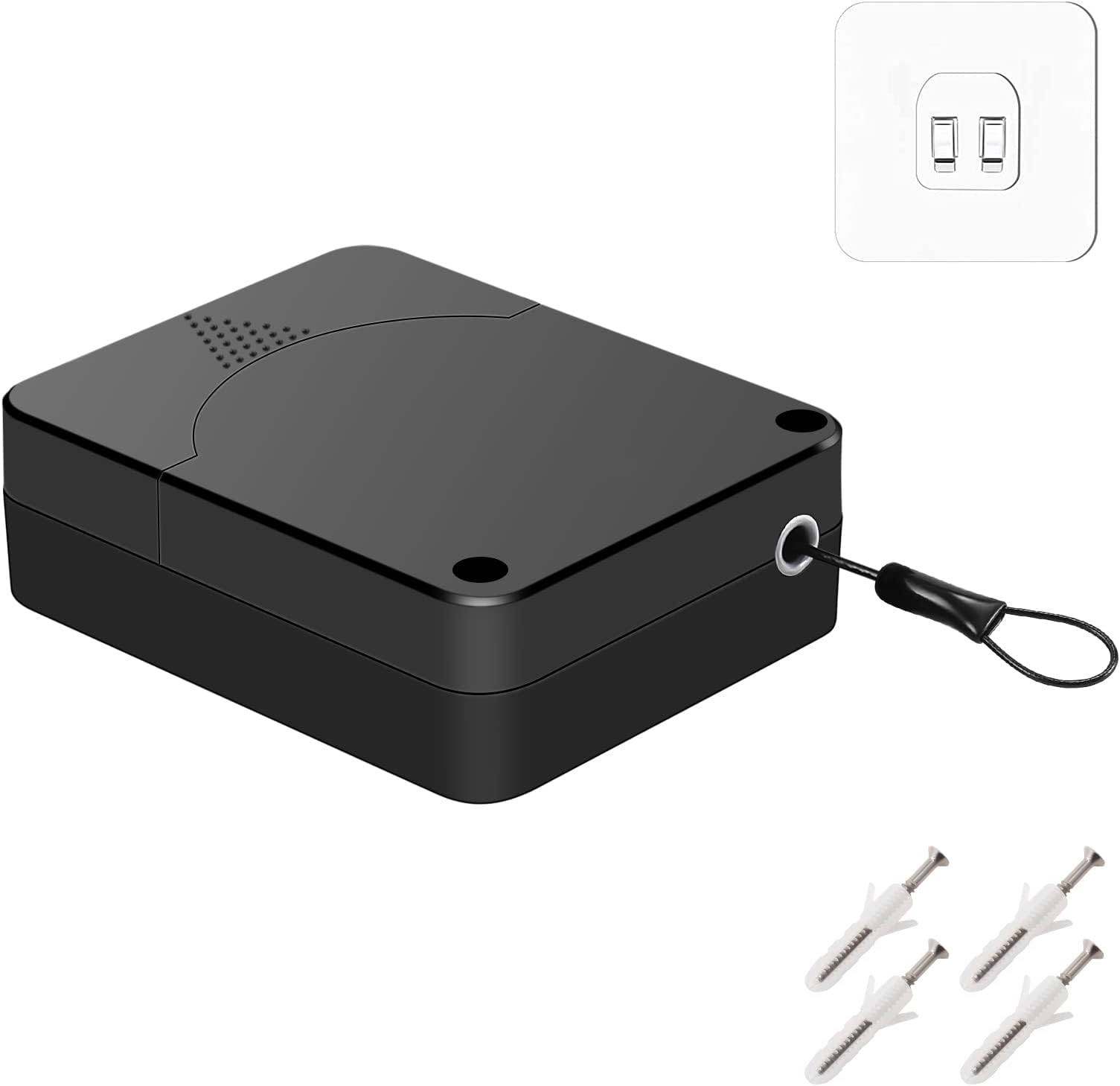SunGoddy Door Closer, Damping Buffer, Automatic Door Closer, Paste Screws, Combined Use, Suit, Entryway, Sliding Door, Automatic Door Closer, Door, Entryway, Indoor, Replacement, Silent, Easy