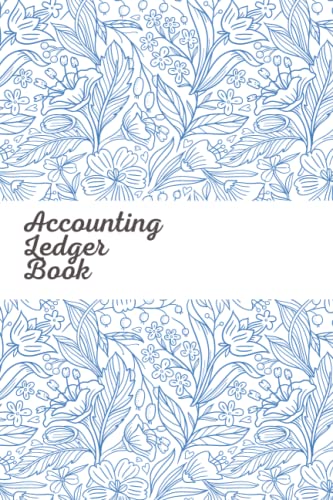 Accounting Ledger Book | Simple Accounting Log Book For Bookkeeping | 6 x 9 | 100 Pages