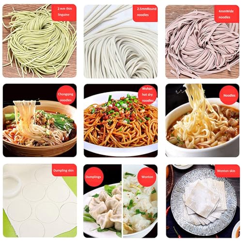 Machine à pâtes électrique 9 épaisseurs pour simplifier les wontons - 7