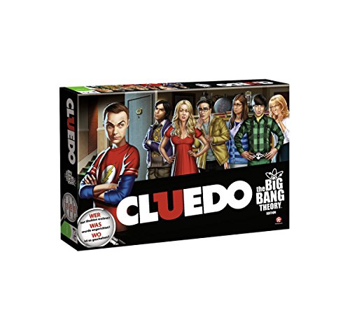 Winning Moves - Cluedo - The Big Bang Theory - The Big Bang Theory-Fanartikel - Alter 8+ - Deutsch