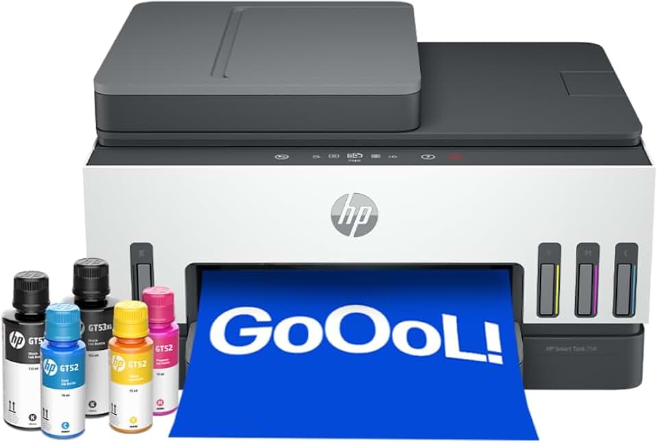 Impressora Multifuncional HP Smart Tank 794 Tanque de Tinta Colorida Wi-Fi Scanner Duplex, Bluetooth. Funções: Imprimir, Copiar, Digitalizar. Cor: Branco (2G9Q9A)