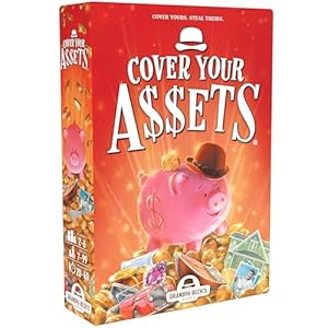 Grandpa Beck’s Games Cover Your Assets | from The Creators of Skull King | Easy to Learn and Outrageously Fun for Kids, Teens, & Adults Alike | 2-6 Players Ages 7+