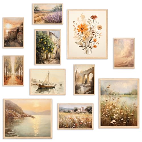 Kbkbartfarmhousevintagewallartprintsneutralfrenchcountrydecorvintagemediterraneanlandscapecanvaspaintingsrusticitaliancountrysideautumnwildflowerdecorgalleryposterpicturesforb Urban Country Home Decor Kbkbart farmhouse vintage wall art prints neutral french country decor vintage mediterranean landscape canvas paintings rustic italian countryside autumn wildflower decor gallery poster pictures for b urban country home decor