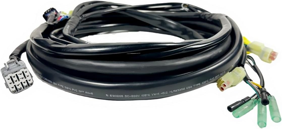 16ft Main Wiring Harness 36620-93J03 for Suzuki Outboard Controller Box Wire Harness