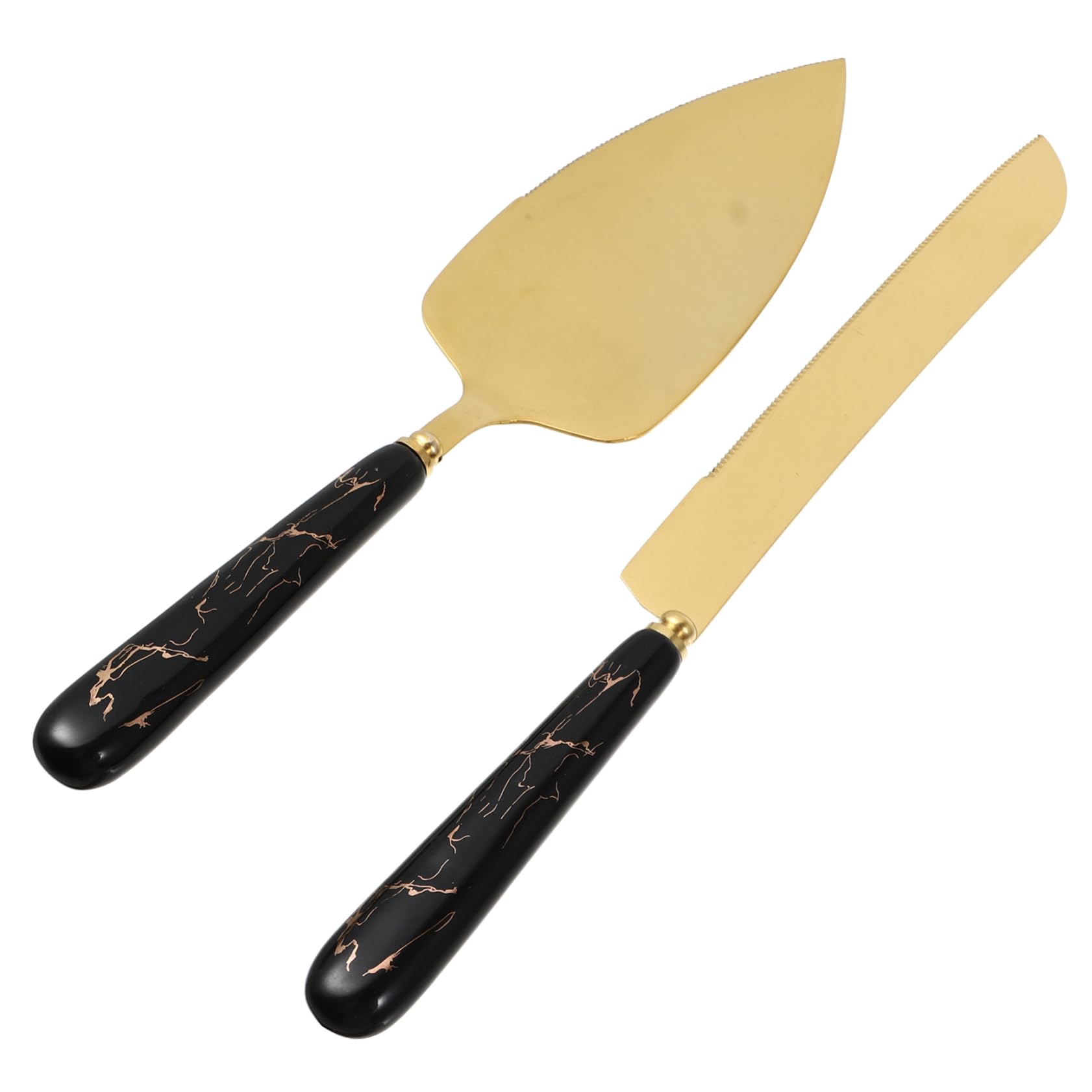 LIFKOME 1 Juego Cuchillo Para Pastel De Acero Inoxidable Pala Para Pizza Pastel Hoja Dentada Tartas De Queso Servidor De Pastelería Boda Familiar Cerámica Suministros De Cocina