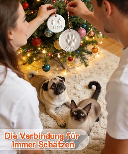 PewinGo Pfotenabdruck Set Hund oder Katze 3D – Ansicht 6