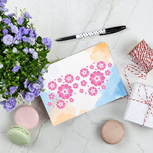 Ph Pandahall Flower Clear Stamps Butterfly Transparent Scrapbooking Stamps Animal Plant Silicone Clear Stamps With Bee Leaf Heart Star Mouth For Spring Card Making Scrapbooking Embossing Album Decor #TOP5