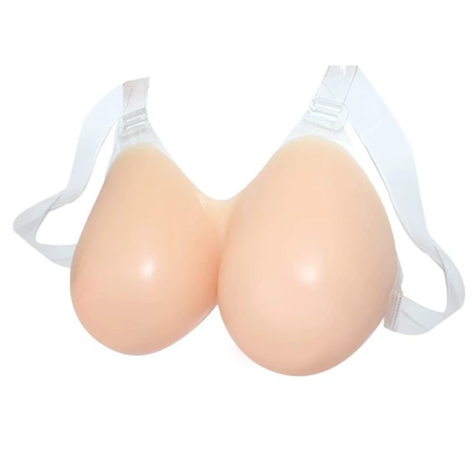 Seno Falso De Silicona Forma De Senos Realistas Tirantes Y Acabado Mate | Pechos falsos en forma de gota para cosplay de travestismo, almohadillas de pecho con push-up realzador de pechos