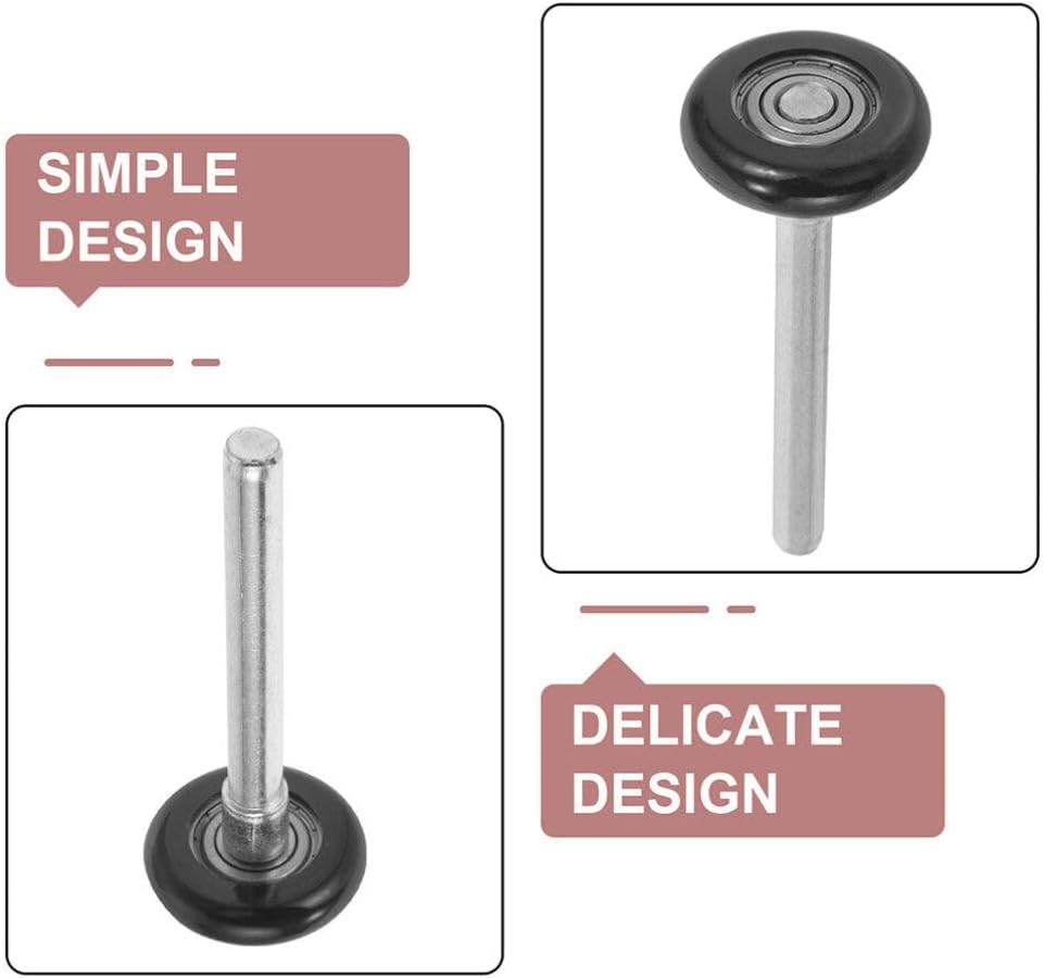 ARTIBETTER Garage Door Rollers Nylon Garage Door Rollers for Rolling Gate Hardware