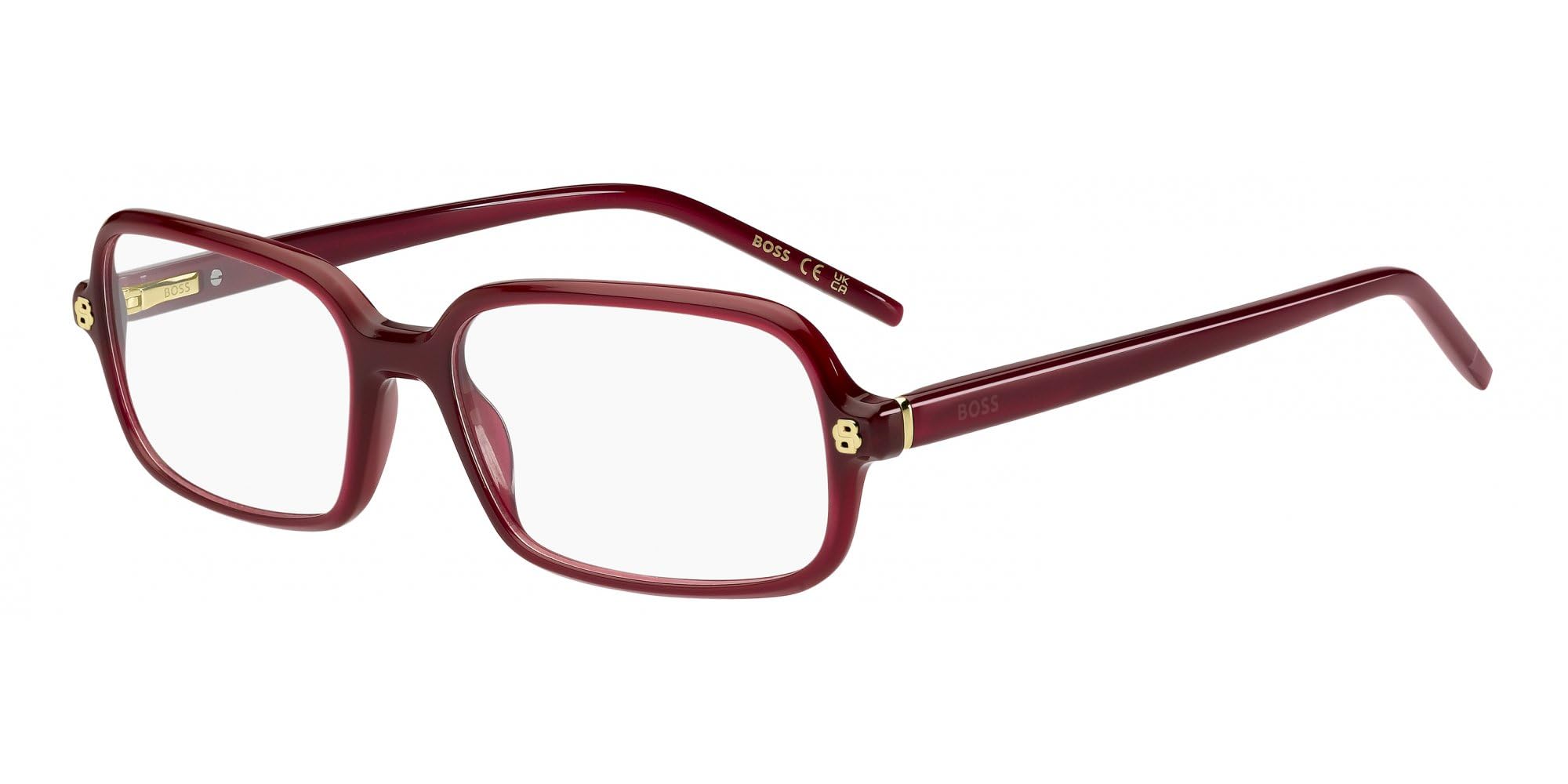 HUGO BOSS Okulary Vista BOSS 2019 Burgundy 54/16/131 Kobiety