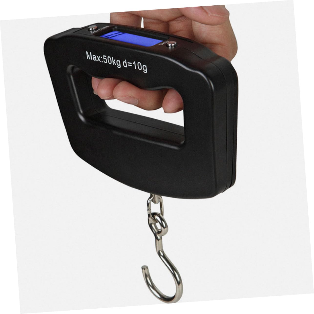 Generic Portable Scale Handheld Scale Digital Scale Digital Fishing Scales Fish Scale Fishing Tackle Electronic Scale Hand Scale Luggage Scale Weight Scale Vegetables Scale Stainless Steel