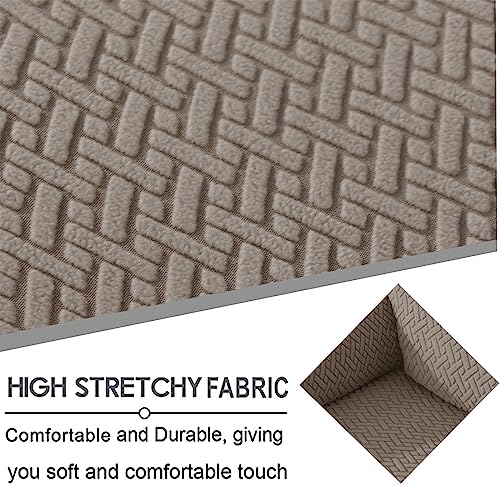 Image of Eco-Ancheng Recliner Slipcovers 4-Pieces Lazyboy Recliner Covers Recliner Couch Covers Recliner Chair Cover Non Slip Reclining Slipcovers with Storage Pockets Furniture Protector for Living Room