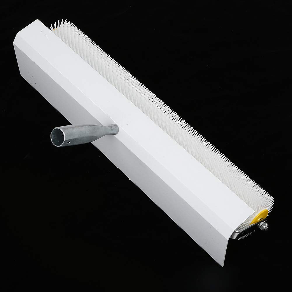 Ausla Rodillo de Ventilación con Púas de 500 mm, Protector contra Salpicaduras, Clavos de 21 mm, Herramienta para Regla Niveladora y Mortero Autonivelante