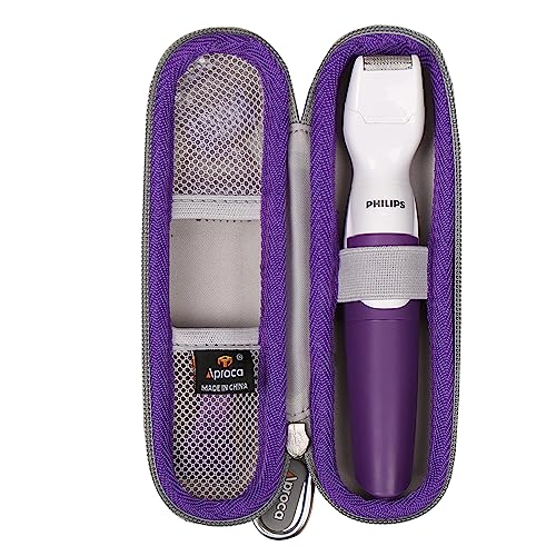 Étui de voyage rigide pour rasoir à sourcils rechargeable housse Aproca