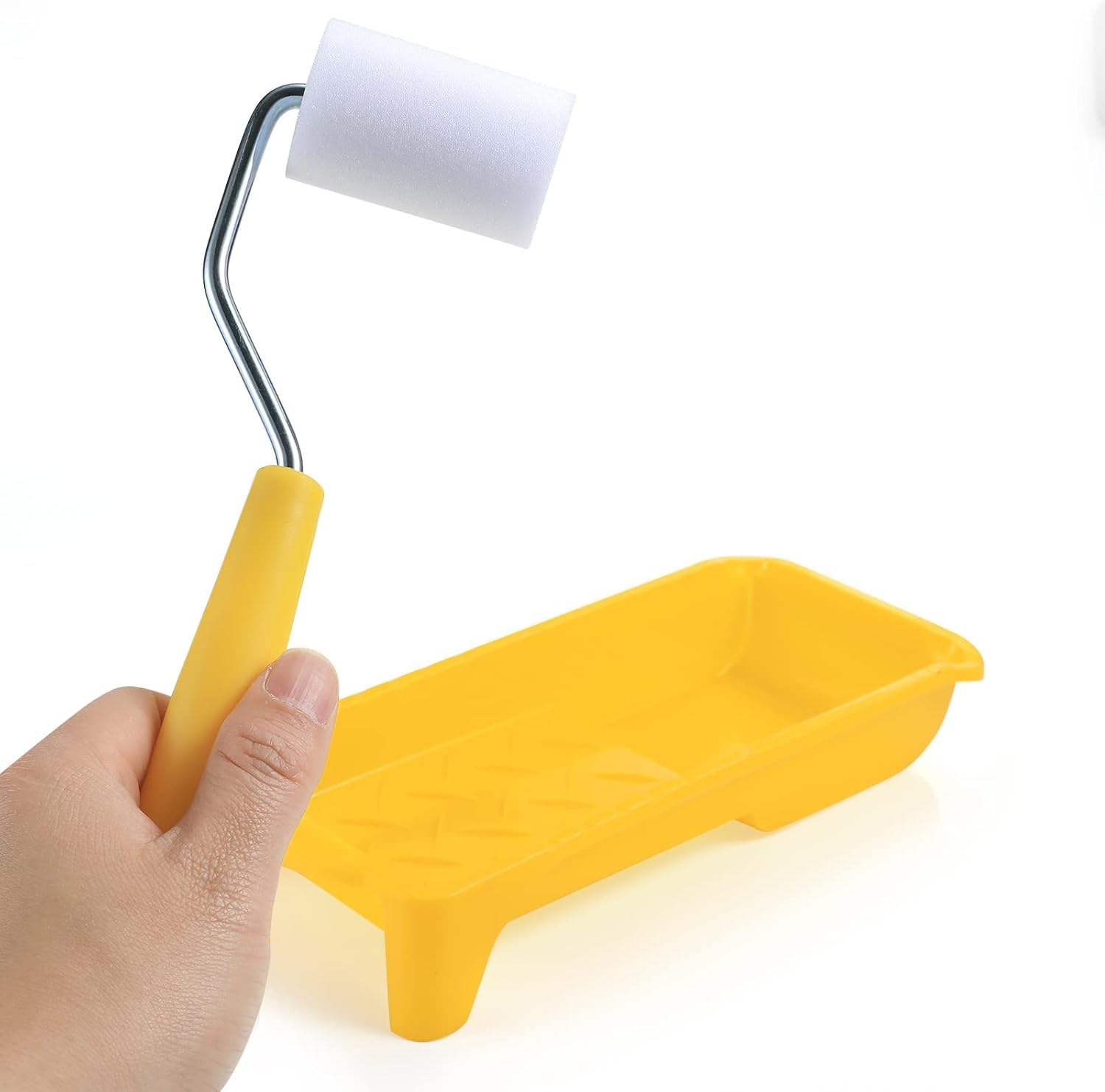 Mini Rouleau De Peinture, Petit Rouleau De Peinture, Mini Rouleaux Mousse Kit Rouleau Peinture Petit Rouleau De Mousse Mini Universal Peinture Set Petit Rouleau Et Bac Pour Peindre 87904453