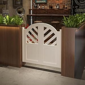 MOZ4dxy Schwingtür Doppelflügeltor (B 90 x H 90 cm)