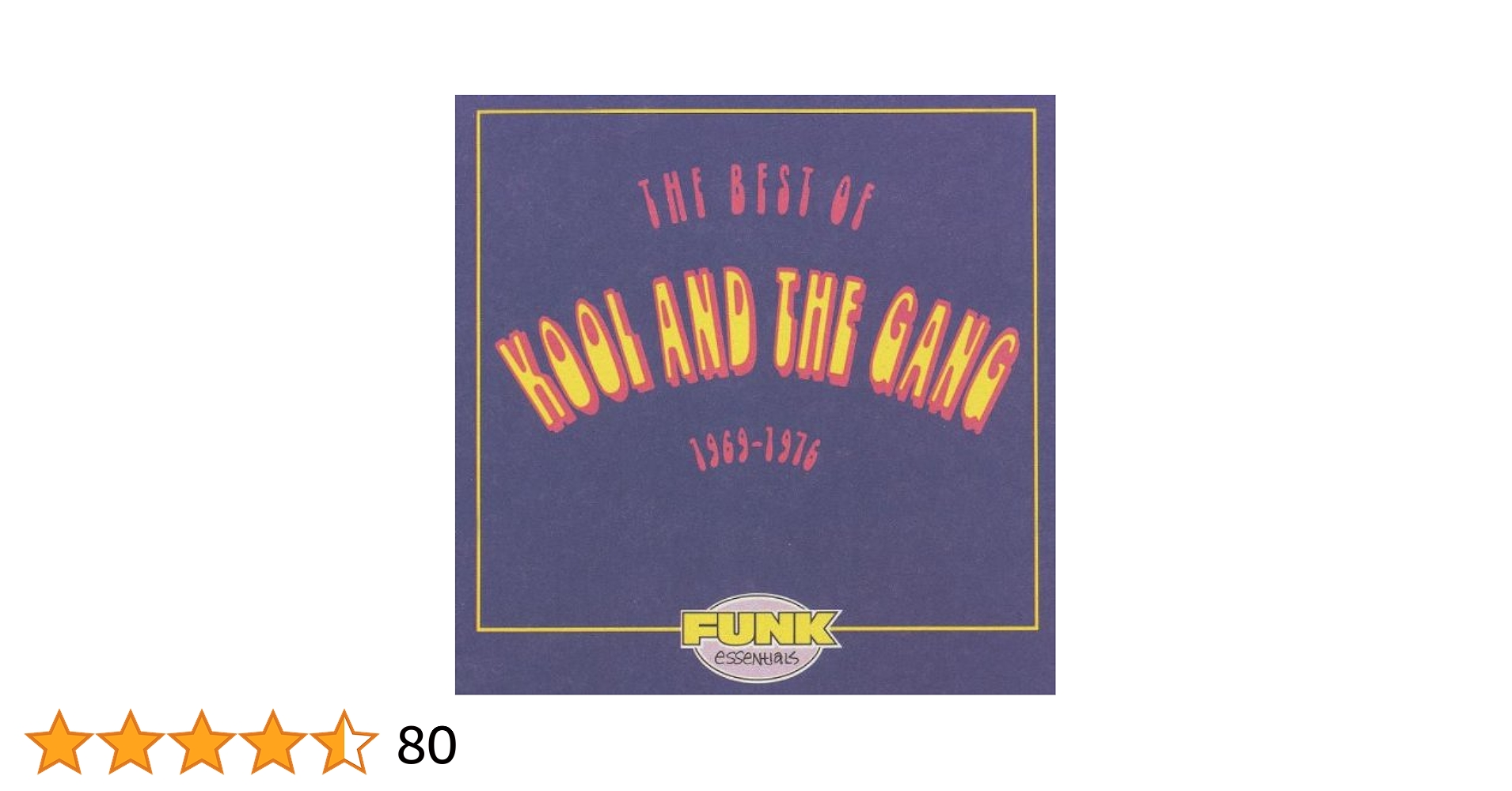 Kool and The Gang The Best1969-1976新品2LP Kool & The Gang - Best Of (1969-1976) - (Funk Essentials