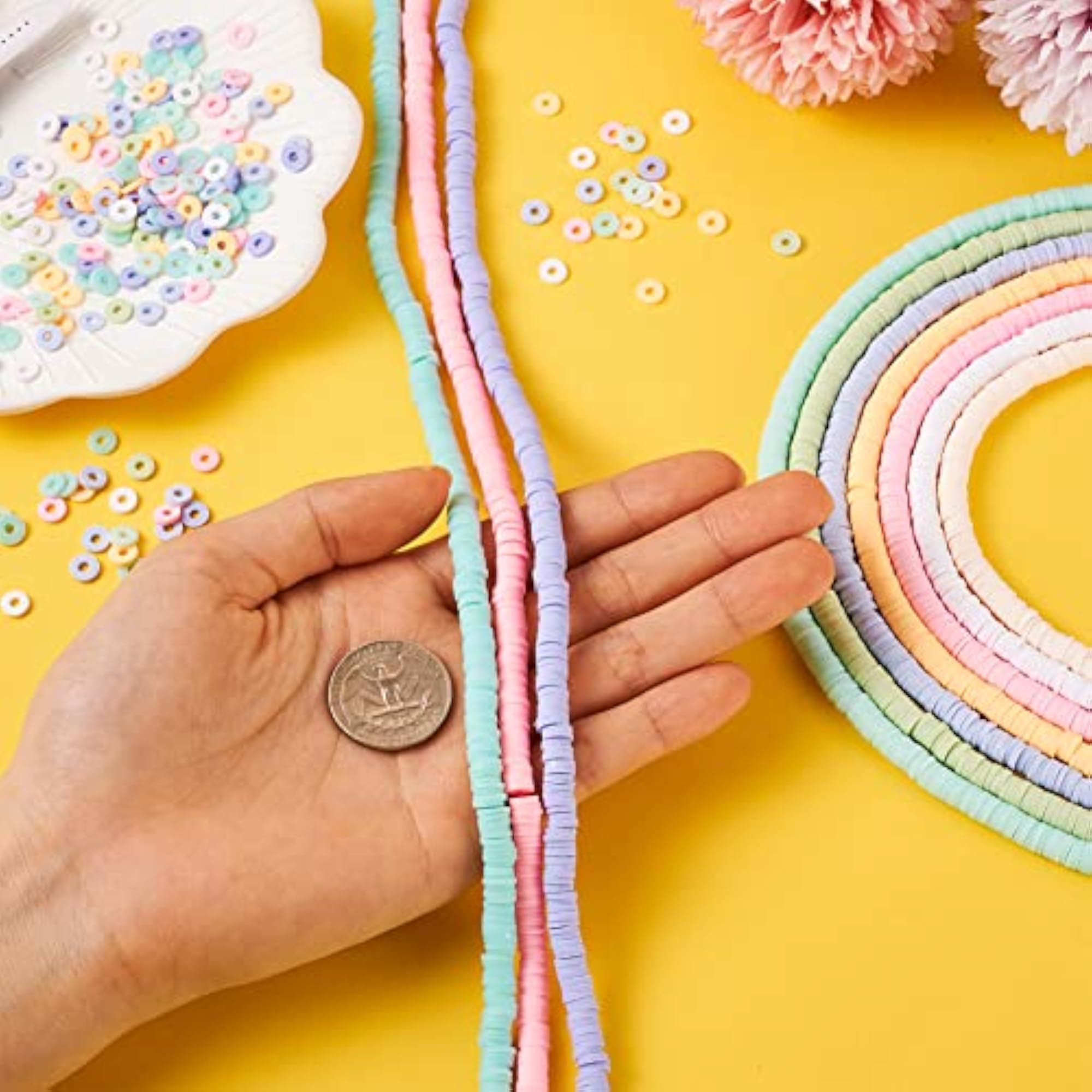 1 Set DIY Clay Beads Jewelry Making Kit