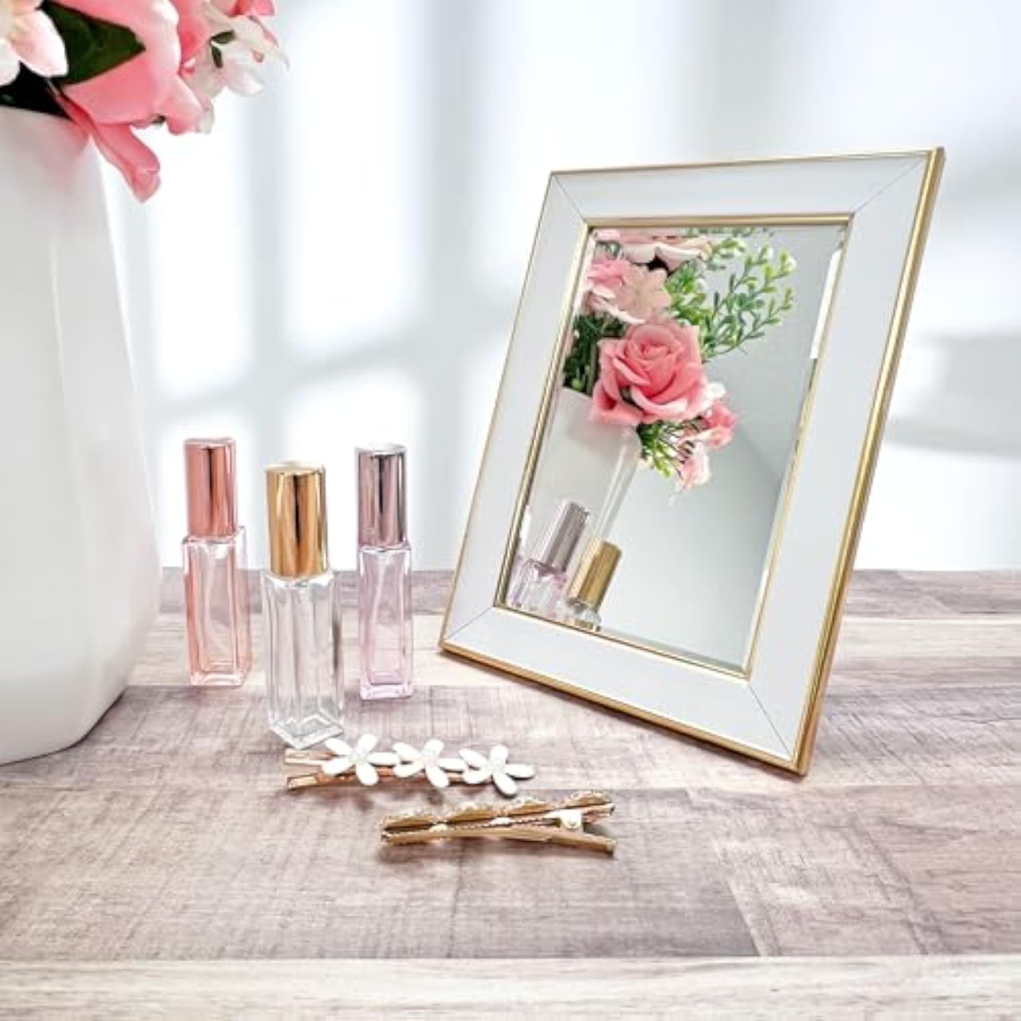 Rectangle Beveled Glass Mirror, 4 inch x 6 inch