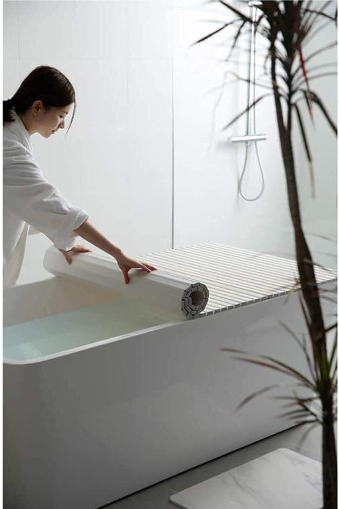 Bathtub Cover Bathtub Cover Anti- dust Dust Board Bathtub Insulation Cover PVC Foldable Bathtub Cover Bathtub Cover (Size : 160751.2cm) (140 * 80 * 1.2cm)