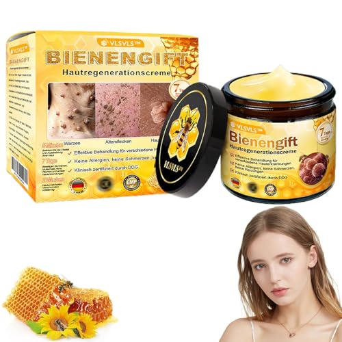 2025 Neu Bienengift Komplettcreme, Bee Venom Complete Cream, Bienengift Therapie Creme Bienengiftsalbe Professionelle Bienengift Creme Bienengiftcreme Bee Venom Cream für alle Hauttypen (1)