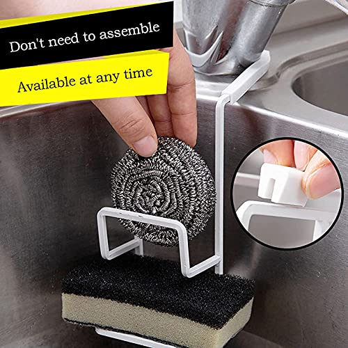 LEMORTH Keukengootsteen Organisator, TWEE TIJDEN METALIRT GAAD CADDY SPOND HOUDER, Keuken Sponshouder, Fix rond kraan… - Image 8