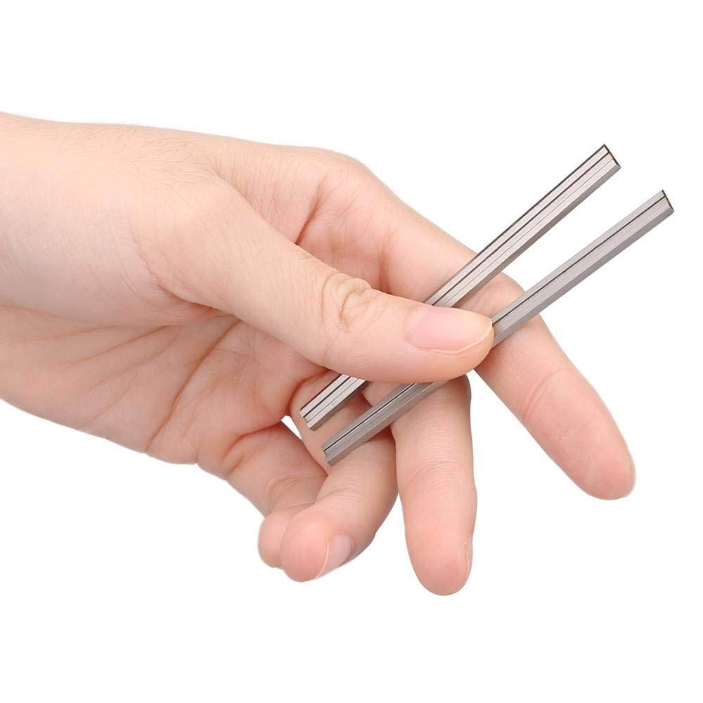 4pcs / set 82mm Cuchillo de cuchillas de cepillado para Bosch PHO 25-82 / PHO 200 / PHO 16-82 / B34 HM Cuchilla de cepillado de madera de carburo, como se muestra